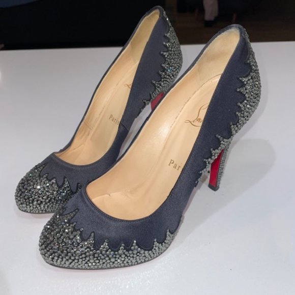Christian Louboutins with Crystal Flame - Picture 1 of 7